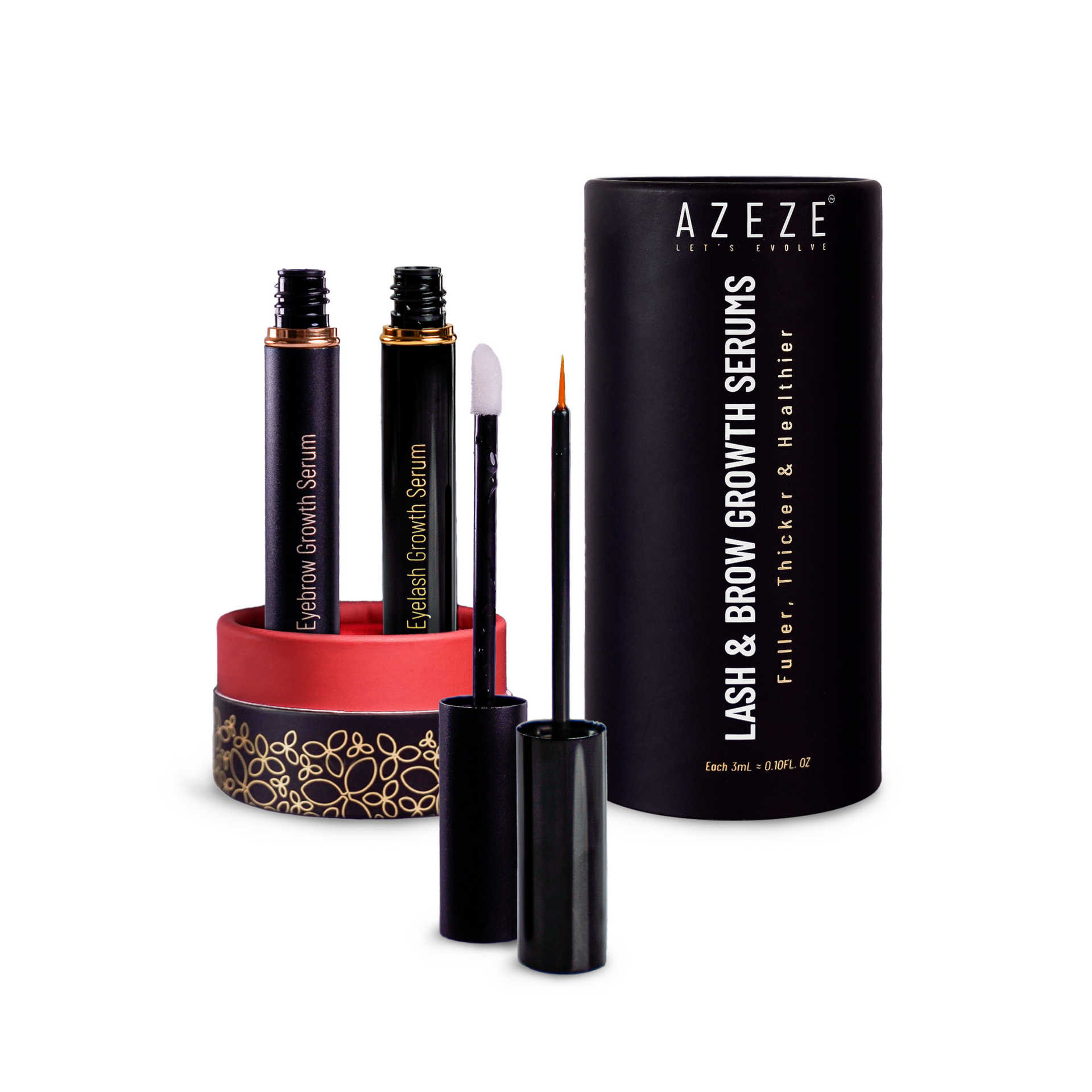 Lash and Brow Growth Serum Duo – Azeze