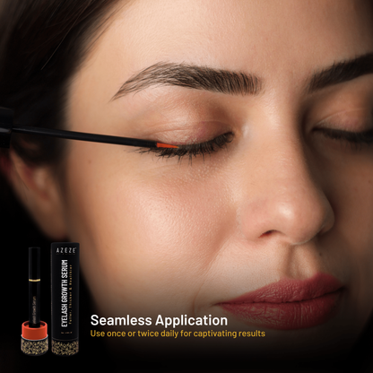 Eyelash Growth Serum - Plant-Based Lash Enhancer for Longer, Fuller Lashes