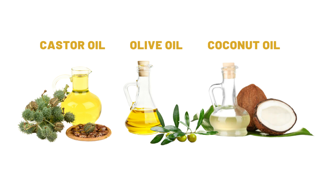 Oils of Bounty: Castor, Coconut, and Olive 
