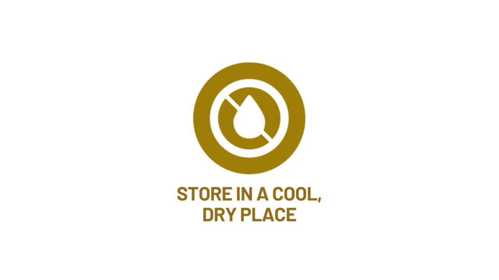 Store in a cool, dry place